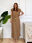 Vestido Calamaro Camel